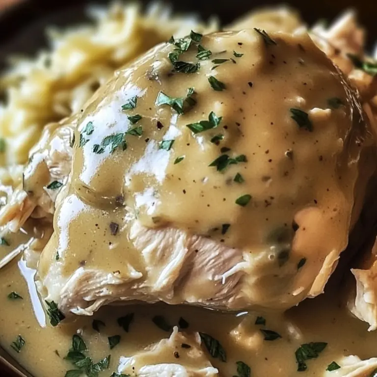 Crockpot Chicken and Gravy