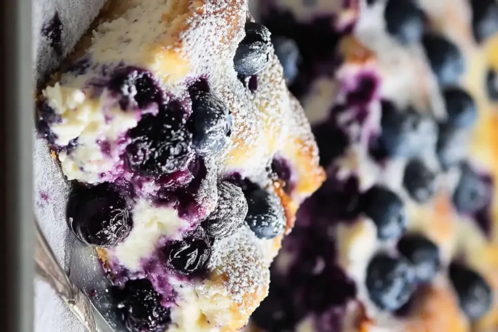 Blueberry Cottage Cheese Breakfast Bake