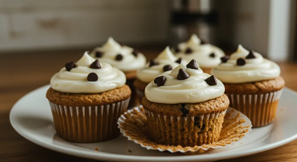 cookie dough cupcakes