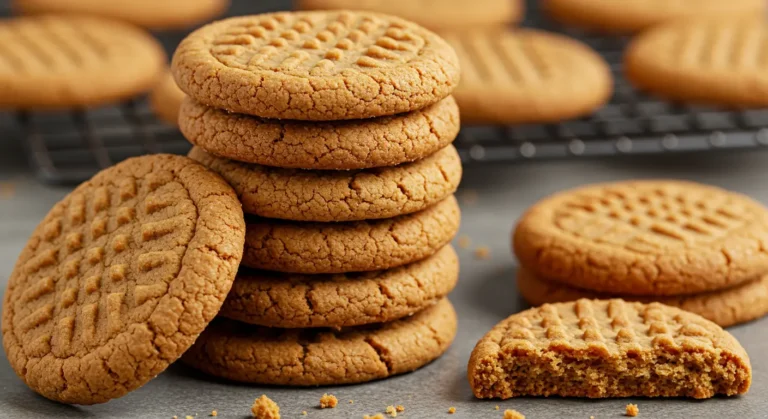 Old-Fashioned Peanut Butter Cookies