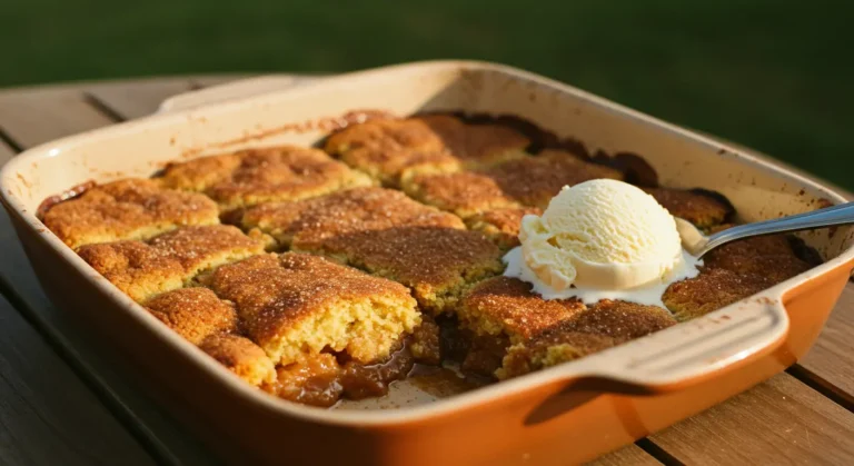 snickerdoodle cobbler