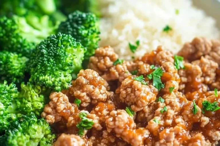 Sweet and Spicy Ground Turkey
