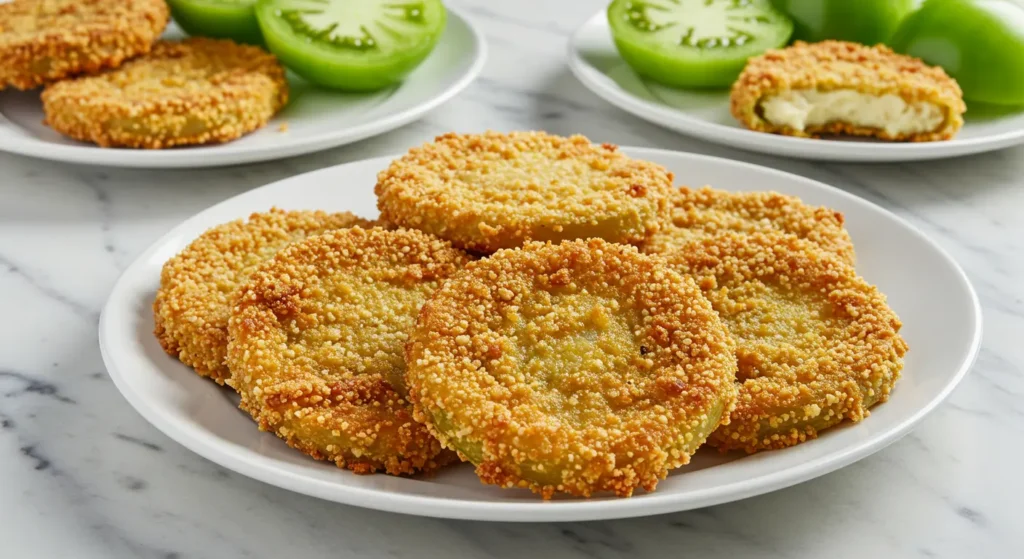 Fried green tomatoes