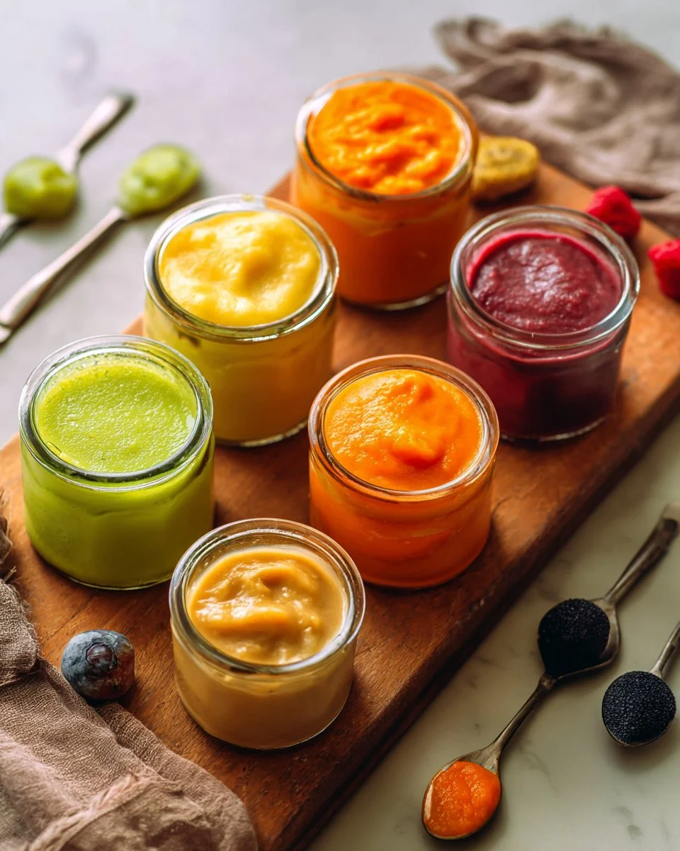 10 Baby Food Purees (Stage 1)