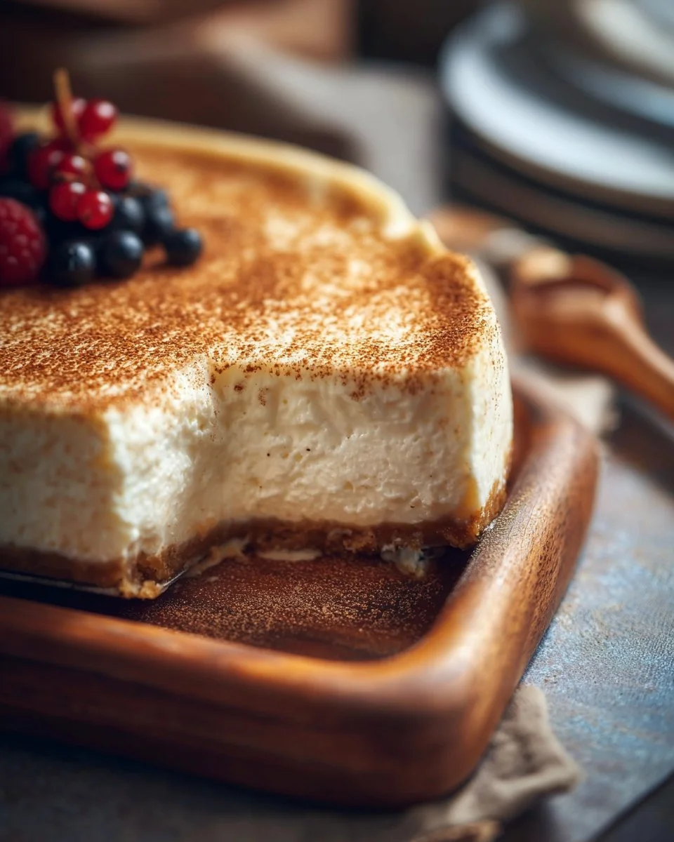 2-Ingredient Yogurt Cheesecake