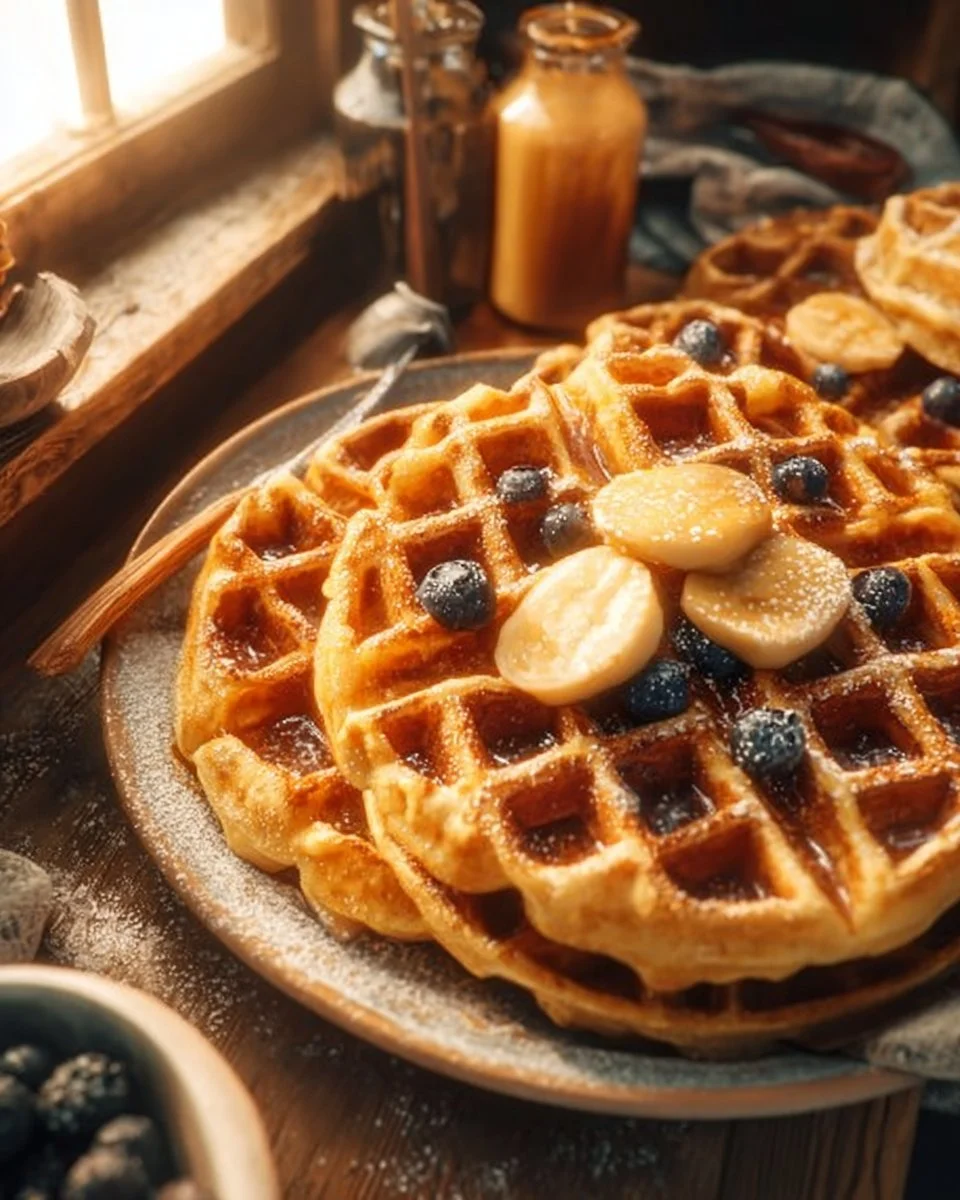 Cottage Cheese Waffles