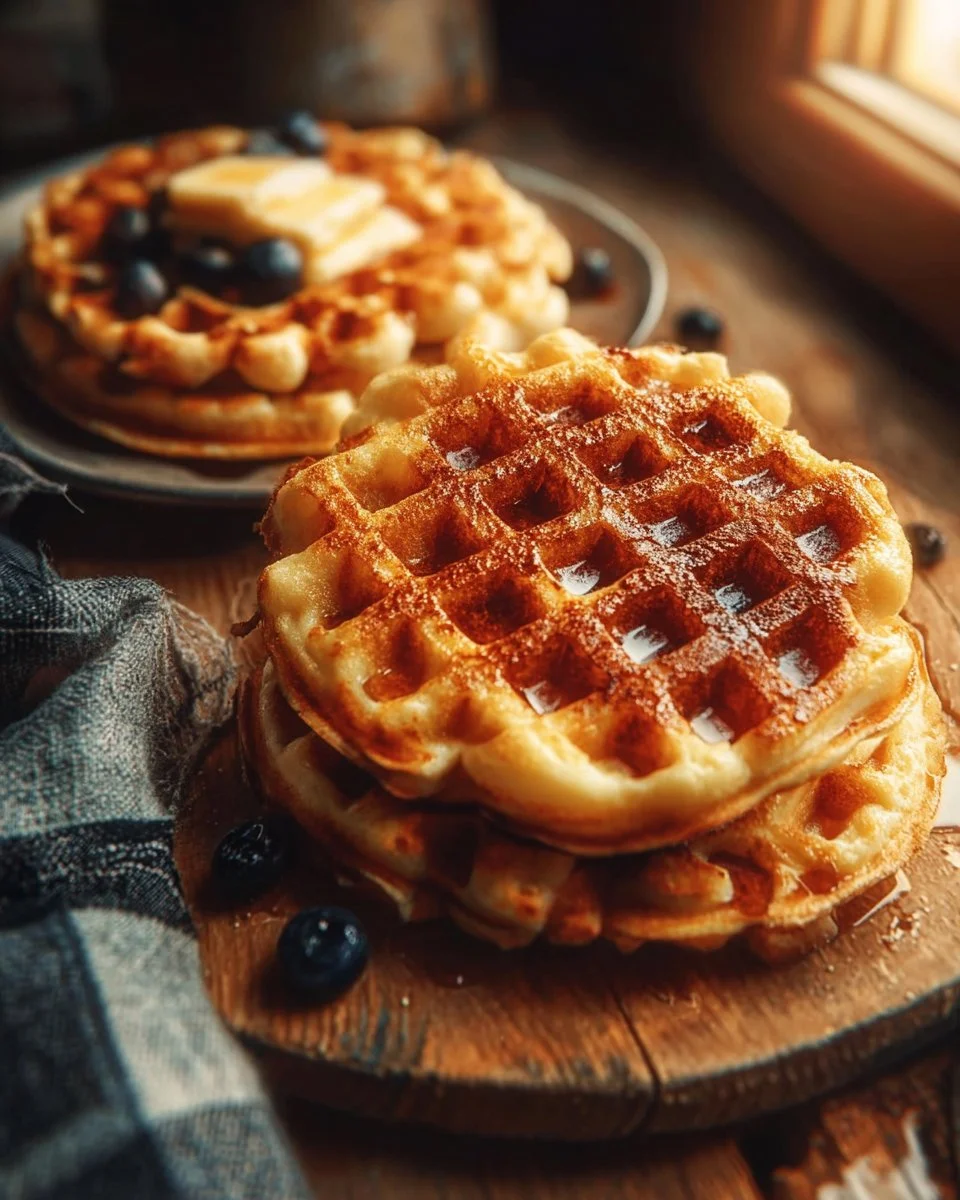 Cottage Cheese Waffles