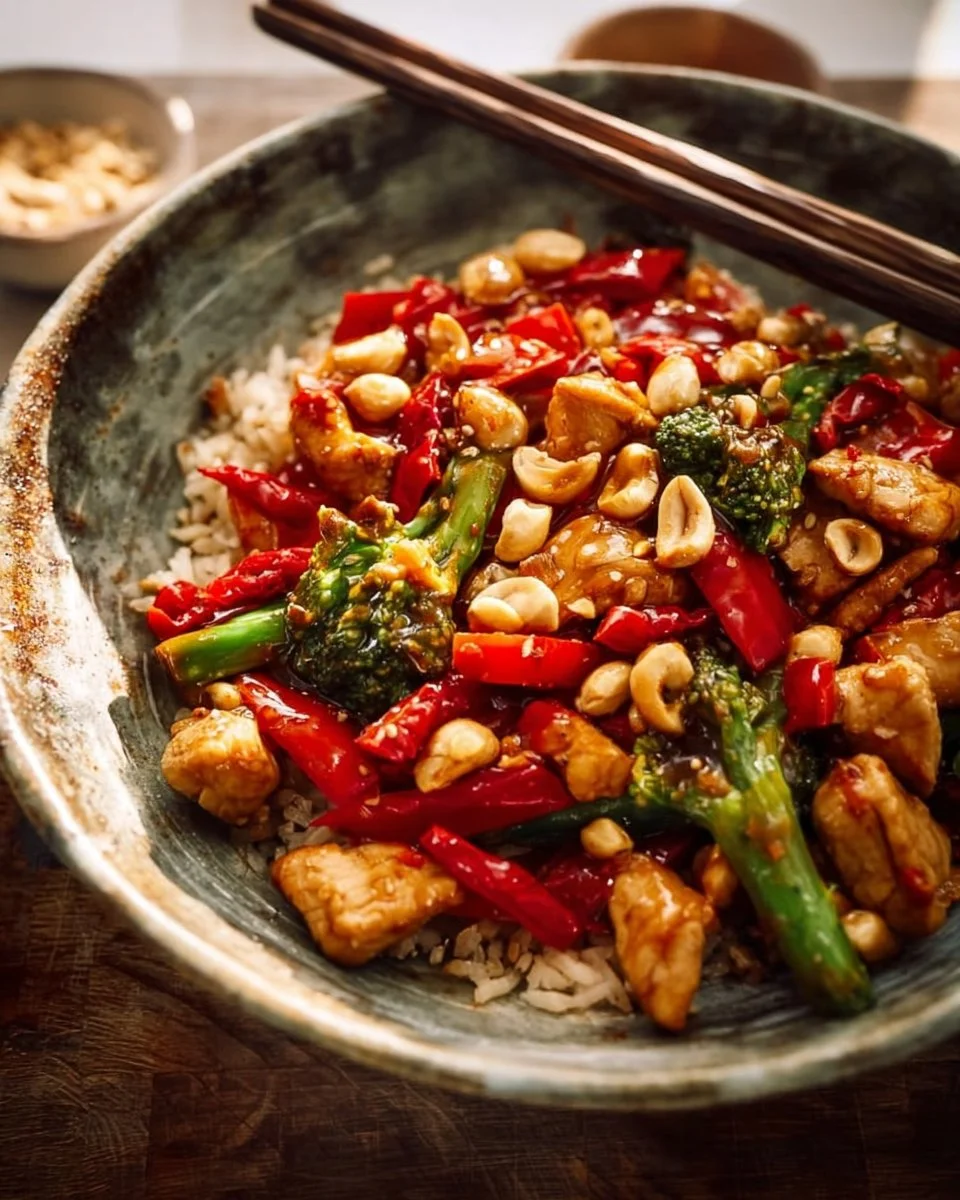 Healthy Kung Pao Chicken