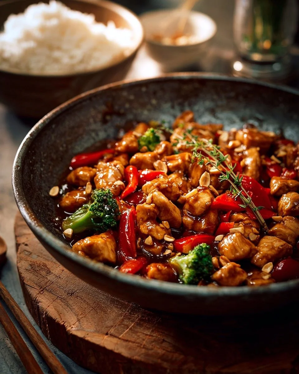 Healthy Kung Pao Chicken