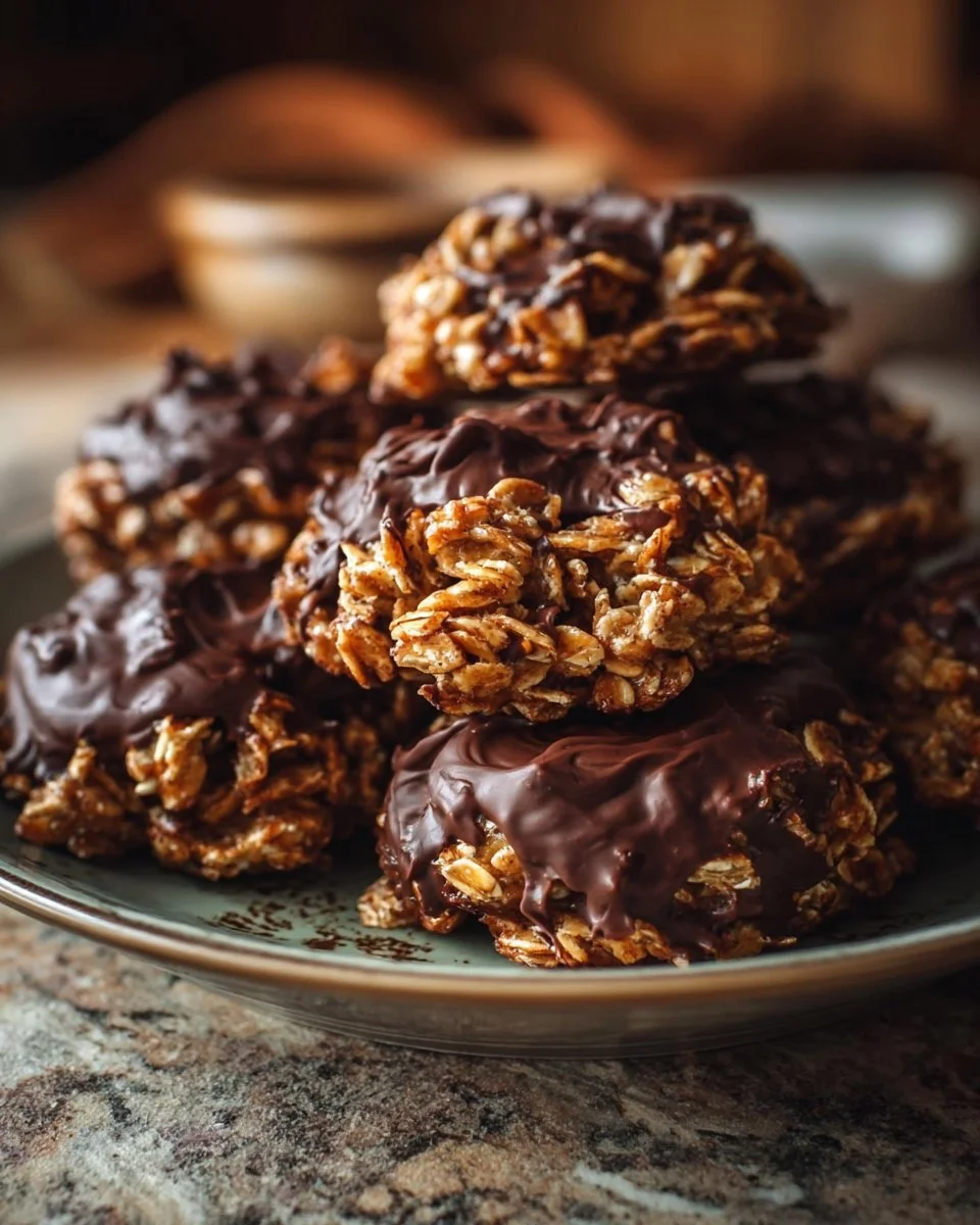 No Bake Preacher Cookies
