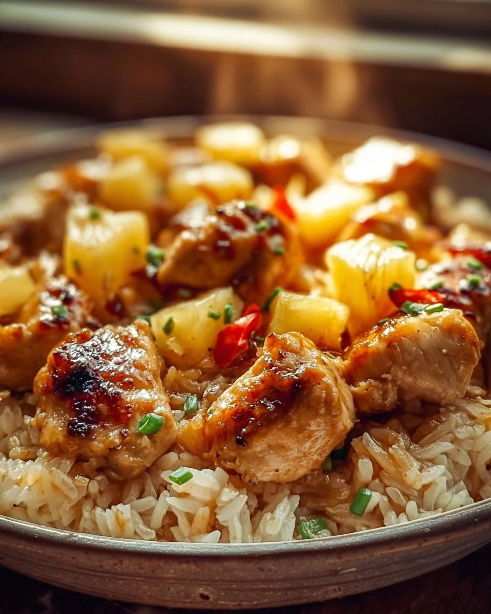 Pineapple Chicken and Rice