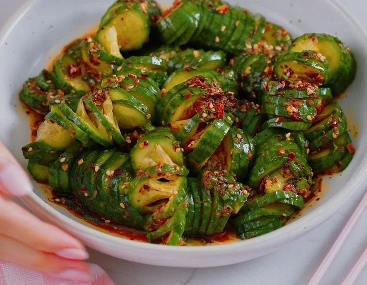 Asian Spicy Cucumber Salad