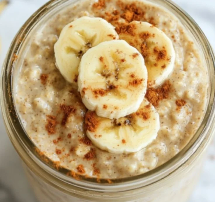 Banana Bread Overnight Oats