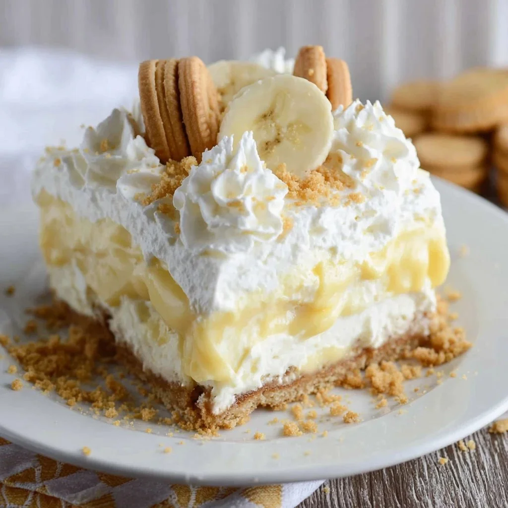 Banana Pudding Dream Bars