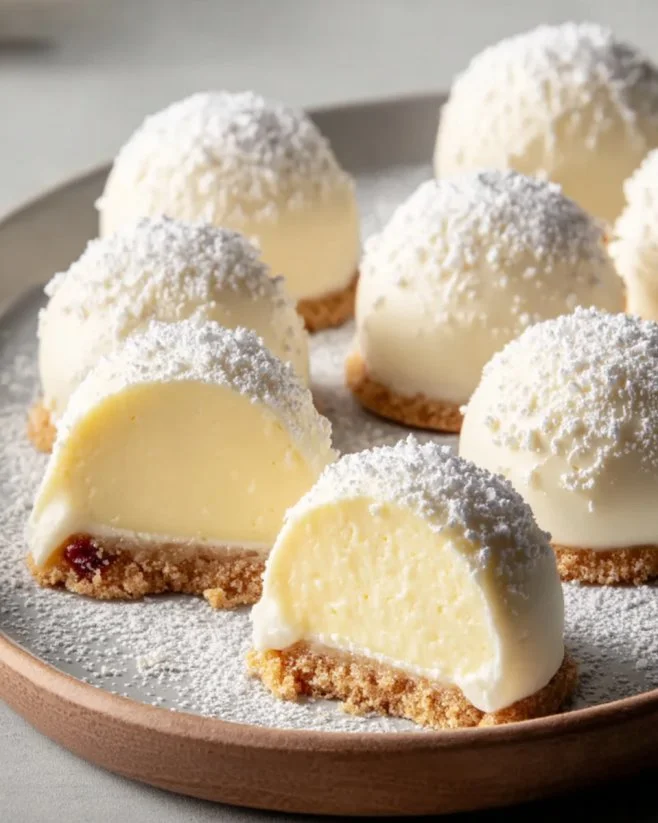 Delicious cheesecake bites perfect for dessert lovers