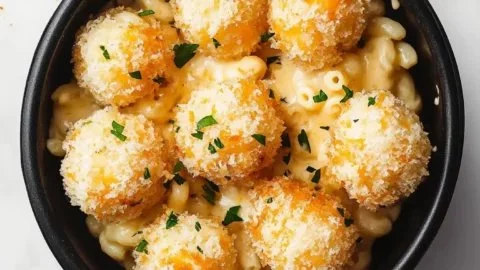 Cheesecake Factory Air Fryer Fried Macaroni and Cheese Balls