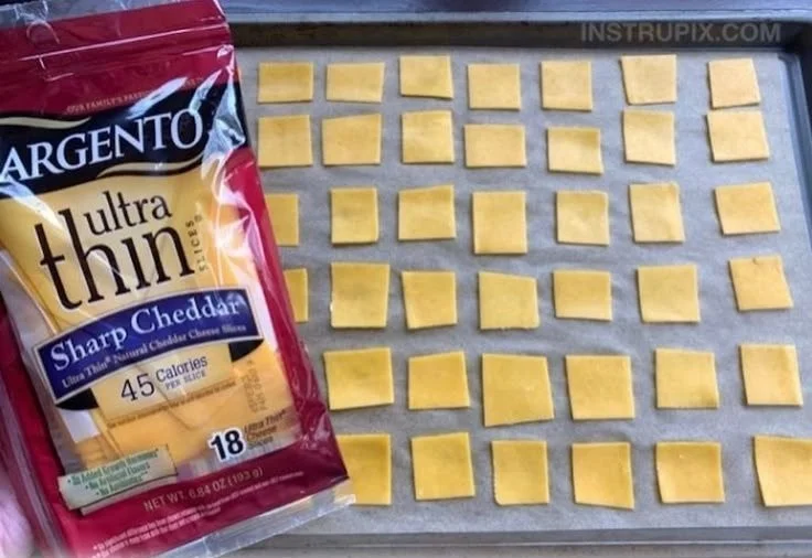 Crispy Cheese Squares