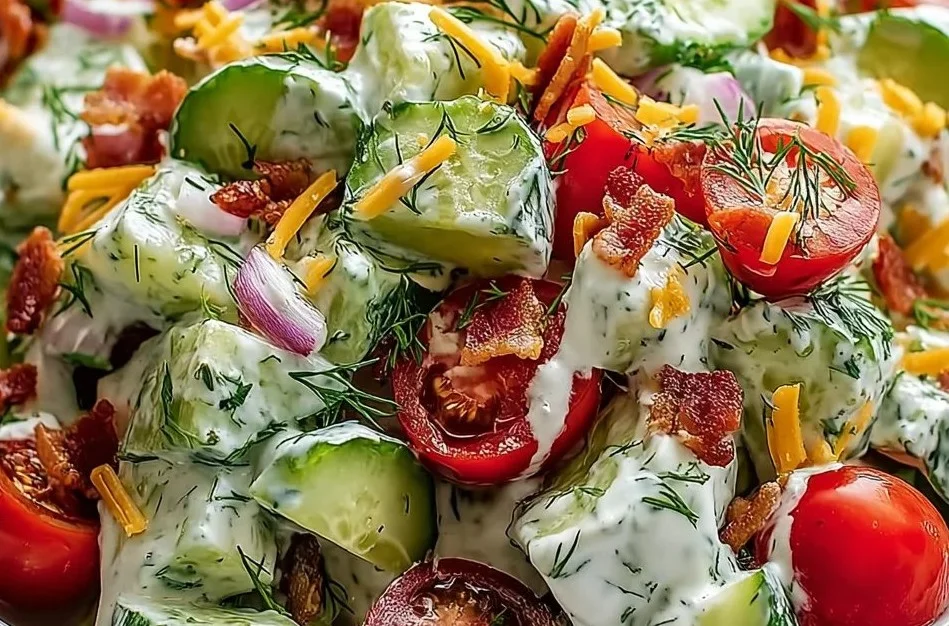 Cucumber Ranch Crack Salad: Incredible & Easy Recipe