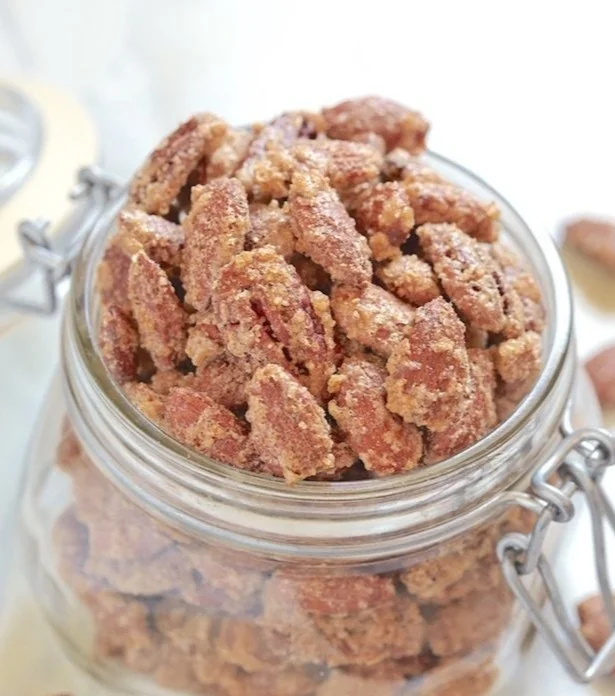 Easy Cinnamon Sugar Pecans