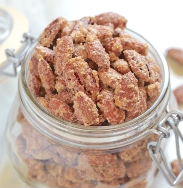 Easy Cinnamon Sugar Pecans