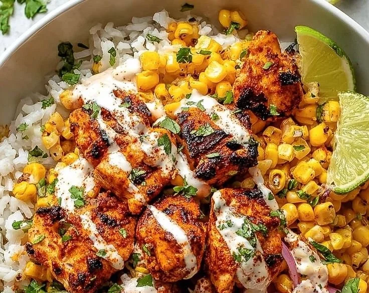 Easy Street Corn Chicken Bowl