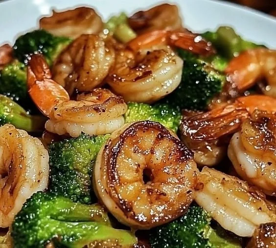High-Protein Honey Garlic Shrimp