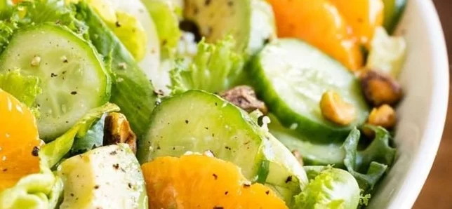 Irish Clementine Cucumber Salad
