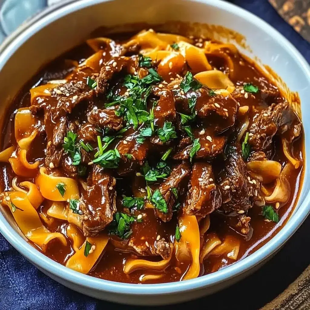 Korean Beef Noodles