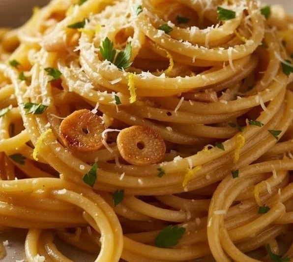 Lemon Garlic Pasta