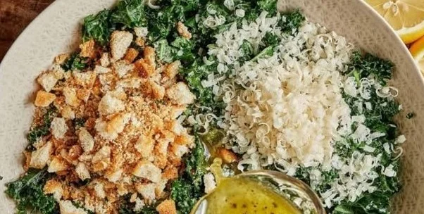 Lemon Parm Kale Salad