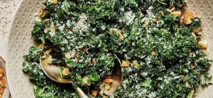 Lemon Parm Kale Salad