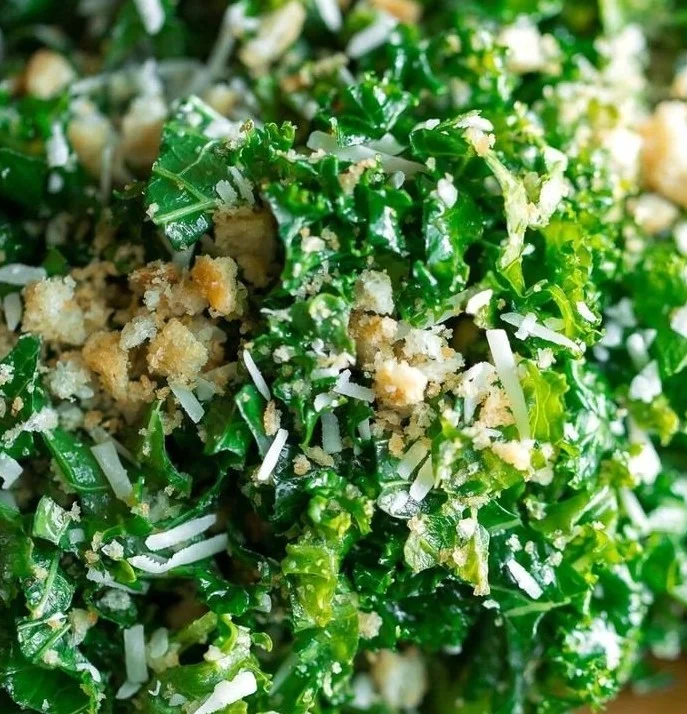 Lemon Parmesan Kale Salad