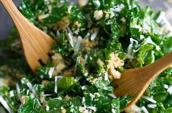 Lemon Parmesan Kale Salad