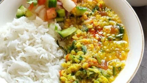Lentil Spinach Curry