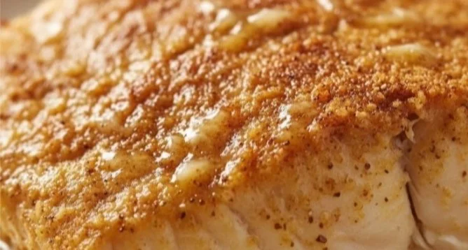 Pan-Seared Orange Roughy with Lemon-Caper Sauce