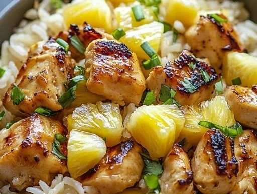 Pineapple Chicken and Rice
