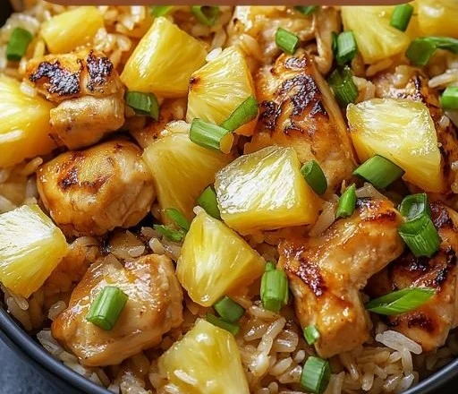 Pineapple Chicken and Rice