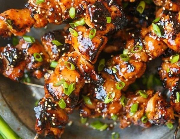 Asian Chicken Kabobs