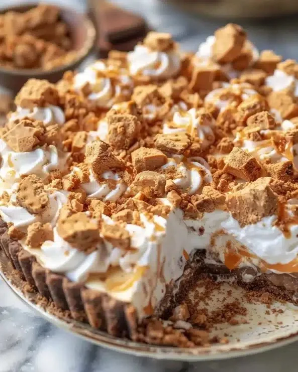 Butterfinger Pie