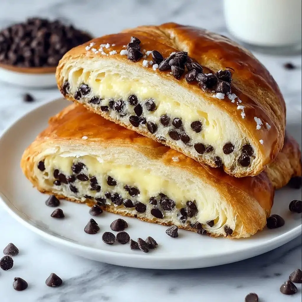 Chocolate Chip Vanilla Custard Brioches Recipe