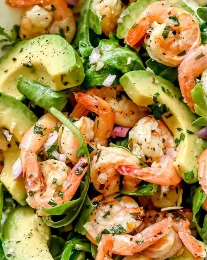 Citrus Shrimp and Avocado Salad