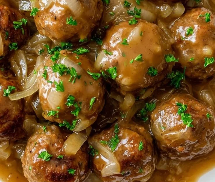 Smothered Meatballs