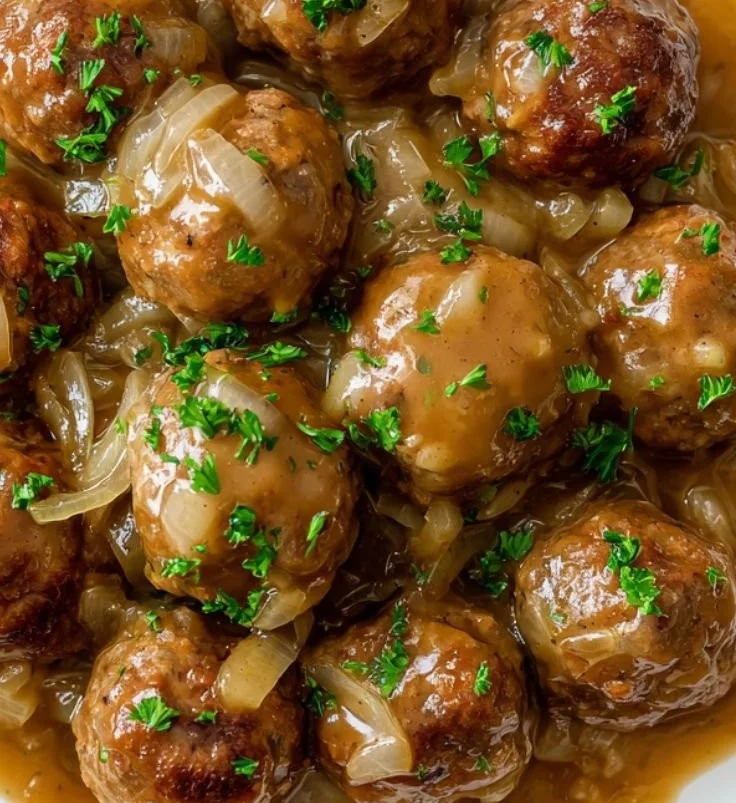 Smothered Meatballs