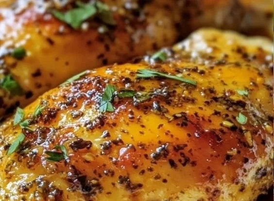 Easy Baked Honey Dijon Chicken