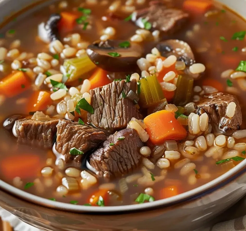 Warm and Comforting Beef Soup