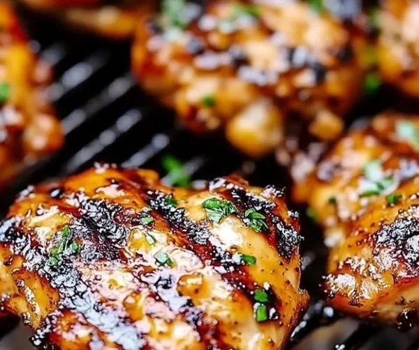 Honey Garlic Chicken Thighs