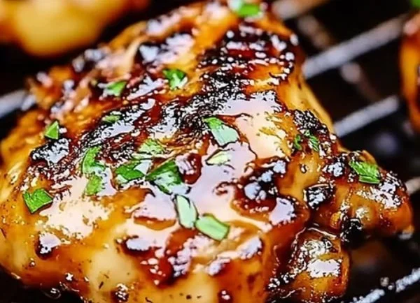 Honey Garlic Chicken Thighs