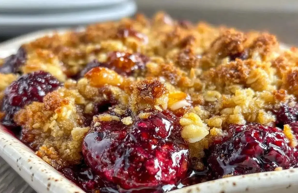 Cozy Mulberry Crisp Recipe with Easy Crunchy Oat Topping You’ll Love