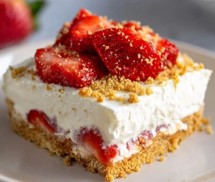 No-Bake Strawberry Dessert