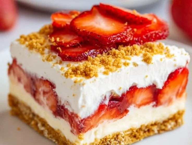 No-Bake Strawberry Dessert